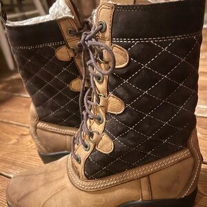 Ariat Heritage Leather & Suede H2O Insulated Paddock Boots 7.5B